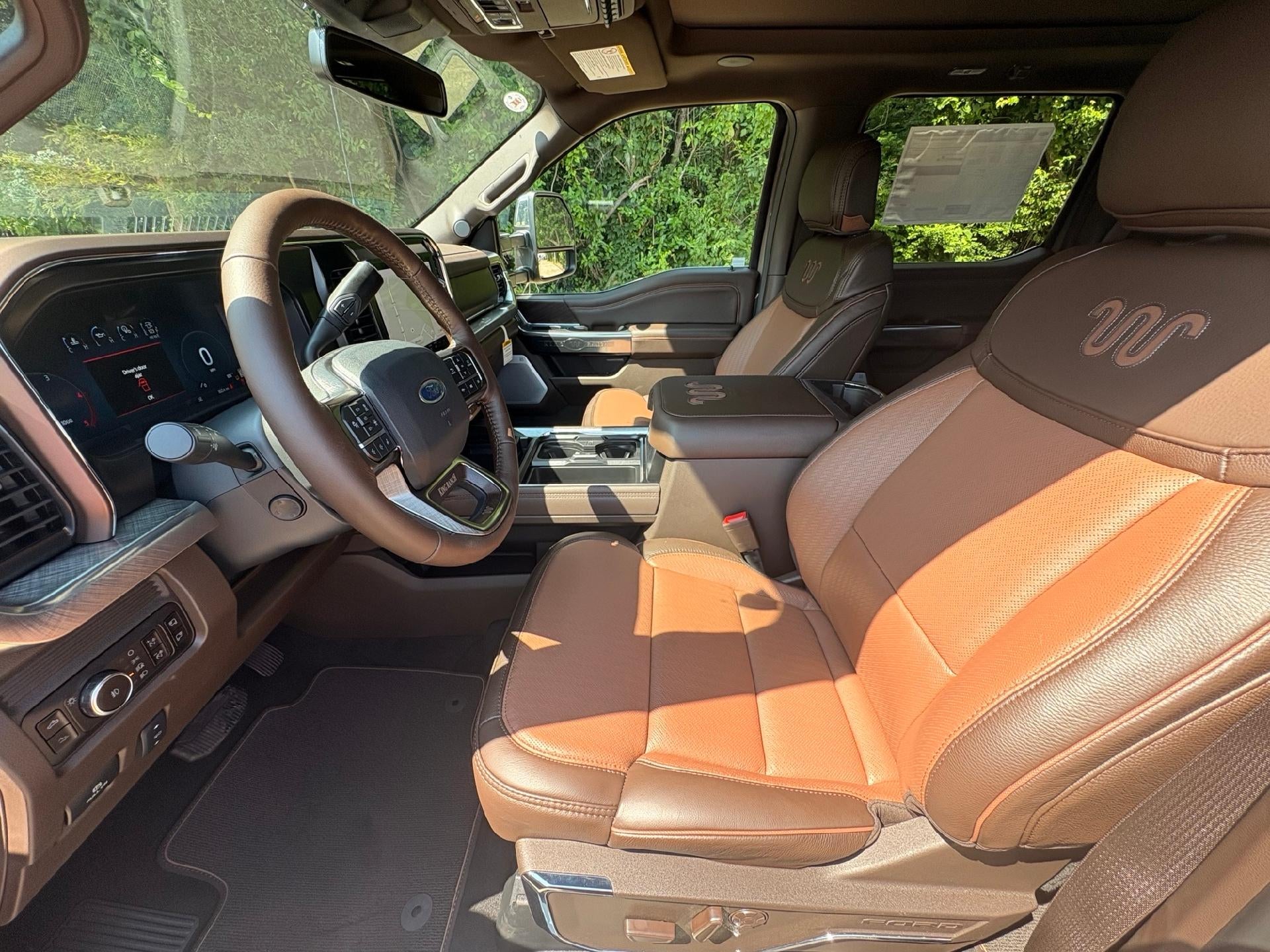2026 Ford Super Duty — interior view