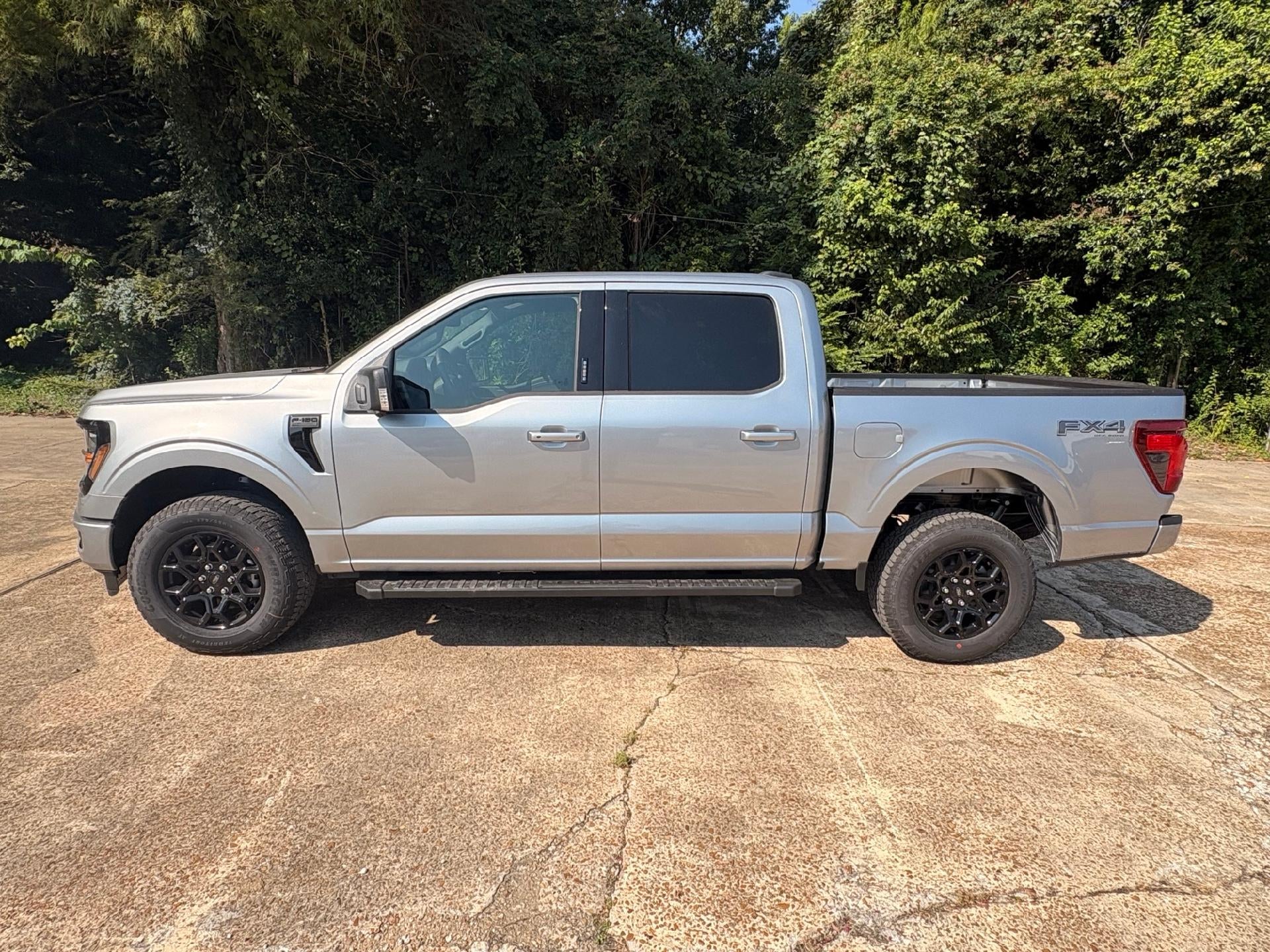 2026 Ford F-150 XLT in Iconic Silver Metallic — front three-quarter view