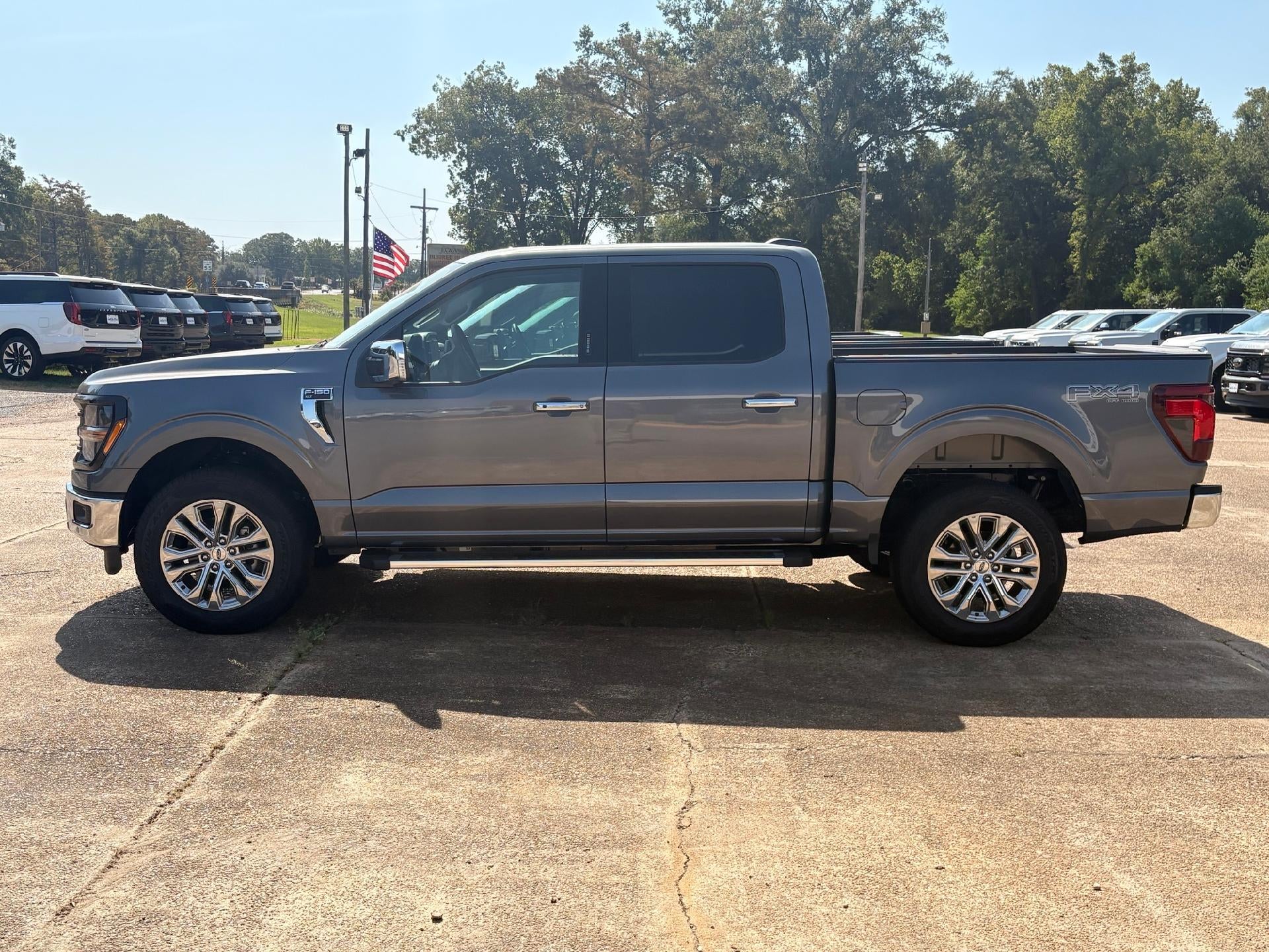 2026 Ford F-150 XLT in Carbonized Gray Metallic — front three-quarter view