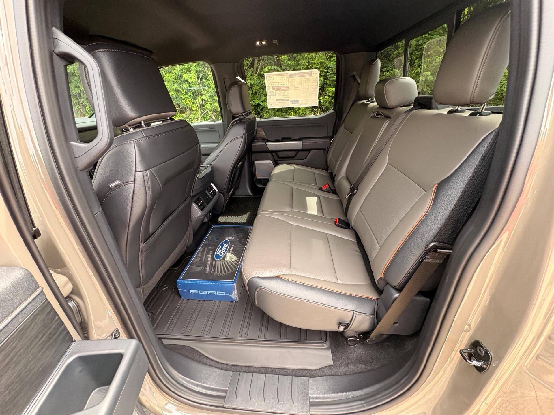 2026 Ford F-150 — interior view