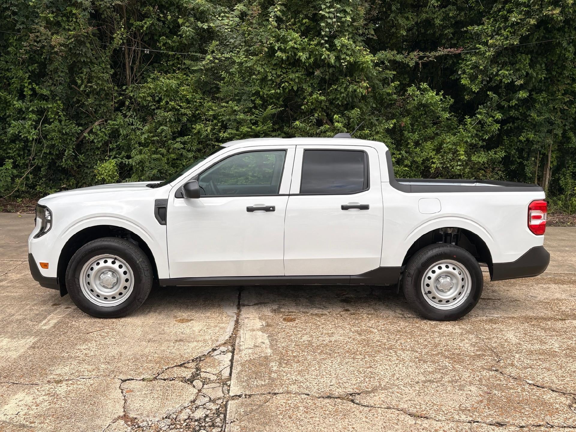 2026 Ford Maverick XL in Oxford White — front three-quarter view